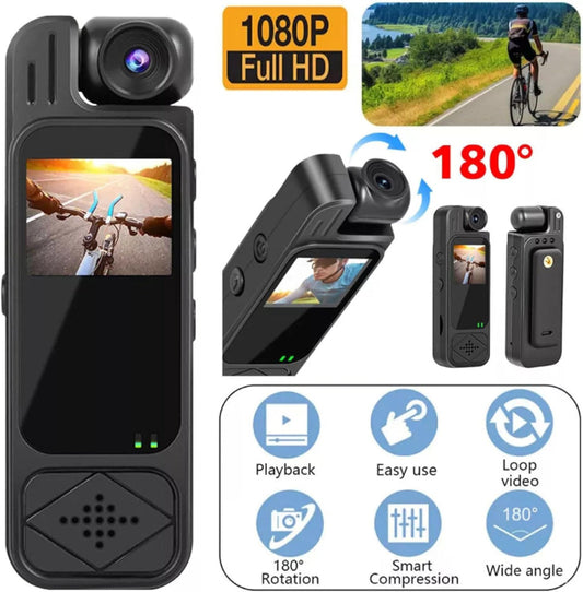 🔥 MINI BODYCAM PRO 2K • MÁXIMA SEGURIDAD CON MANOS LIBRES • ÚLTIMAS UNIDADES