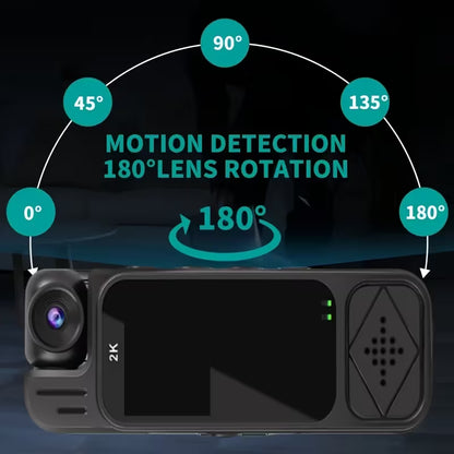 🚀 MINI BODYCAM PRO 2K: REGISTRO TOTAL Y MANOS LIBRES